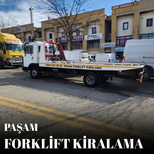Ankara Ayrancı forklift kiralama firması yük taşıma operasyonu